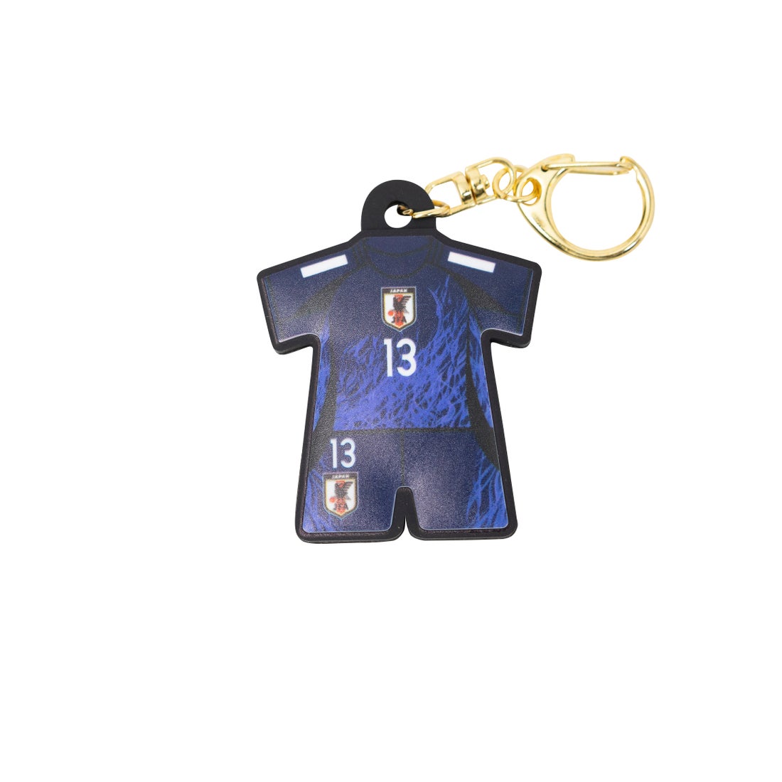 JFA 日本代表 プレーヤーズユニ型ラバーキーホルダー #13.中村敬斗