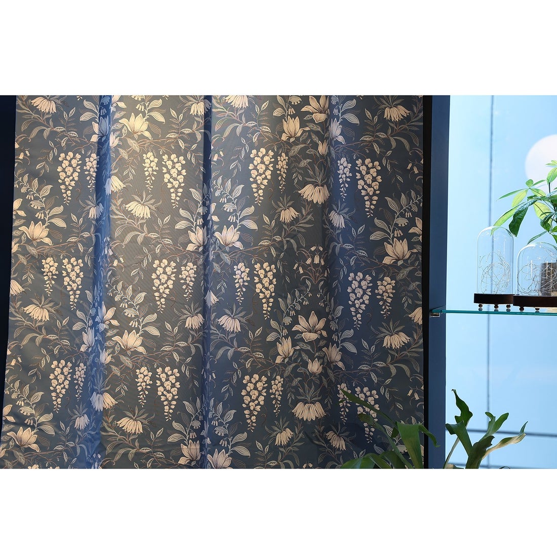 ローラ アシュレイ LAURA ASHLEY ◇シックフローラルプリントカーテン