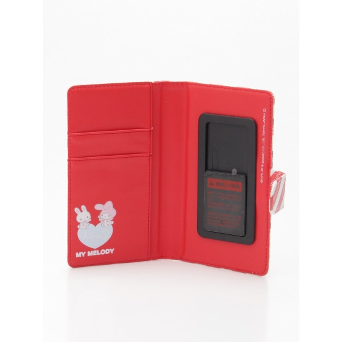 Ninamew マイメロディ手帳型マルチカバー Mサイズ （RD