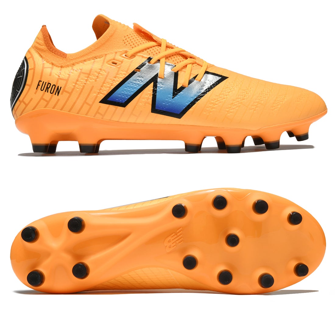New Balance ニューバランス FURON PRO HG ウィズ：2E(オレンジ×ブルー