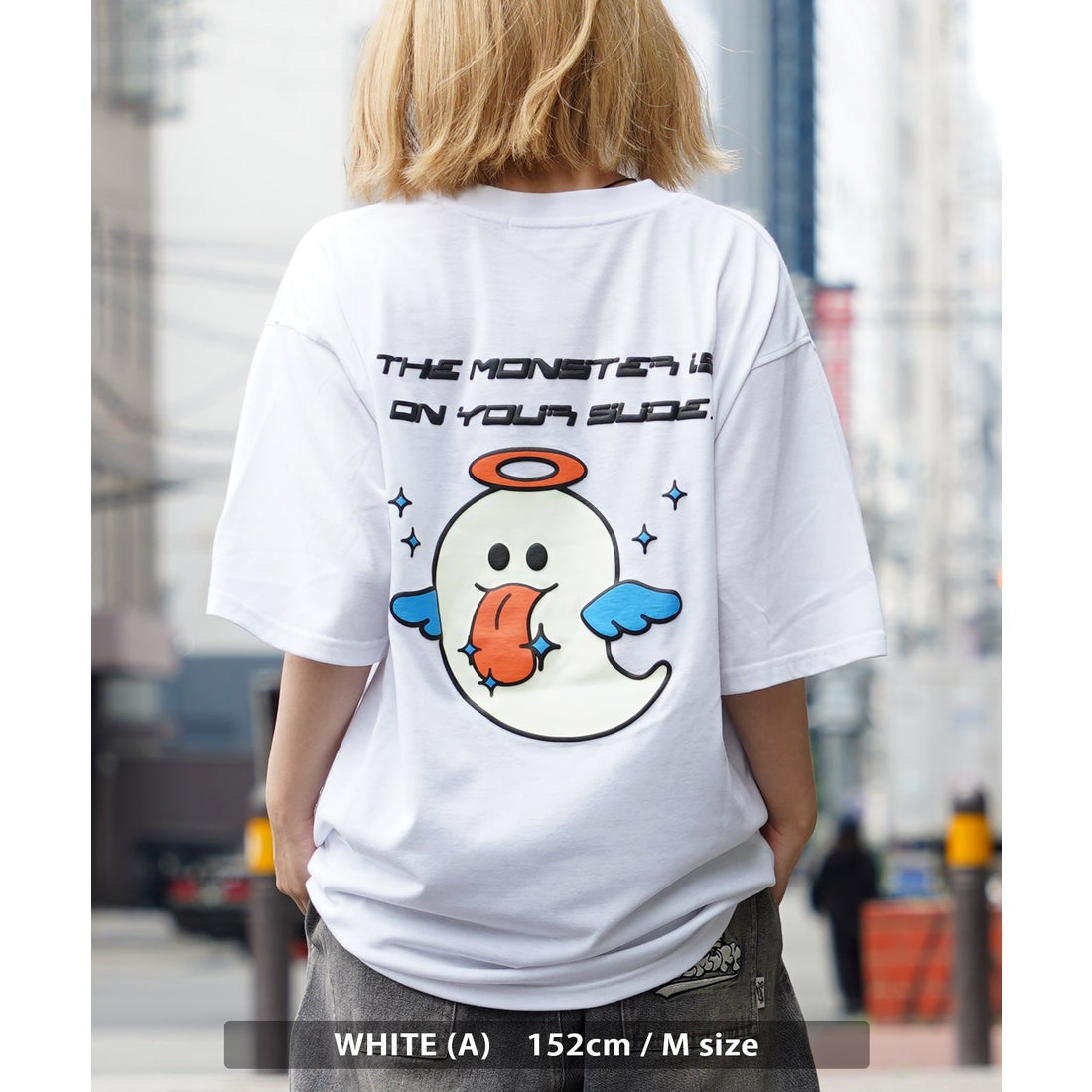 ワンフォークロージング 1111clothing お化け Tシャツ メンズ おばけ T