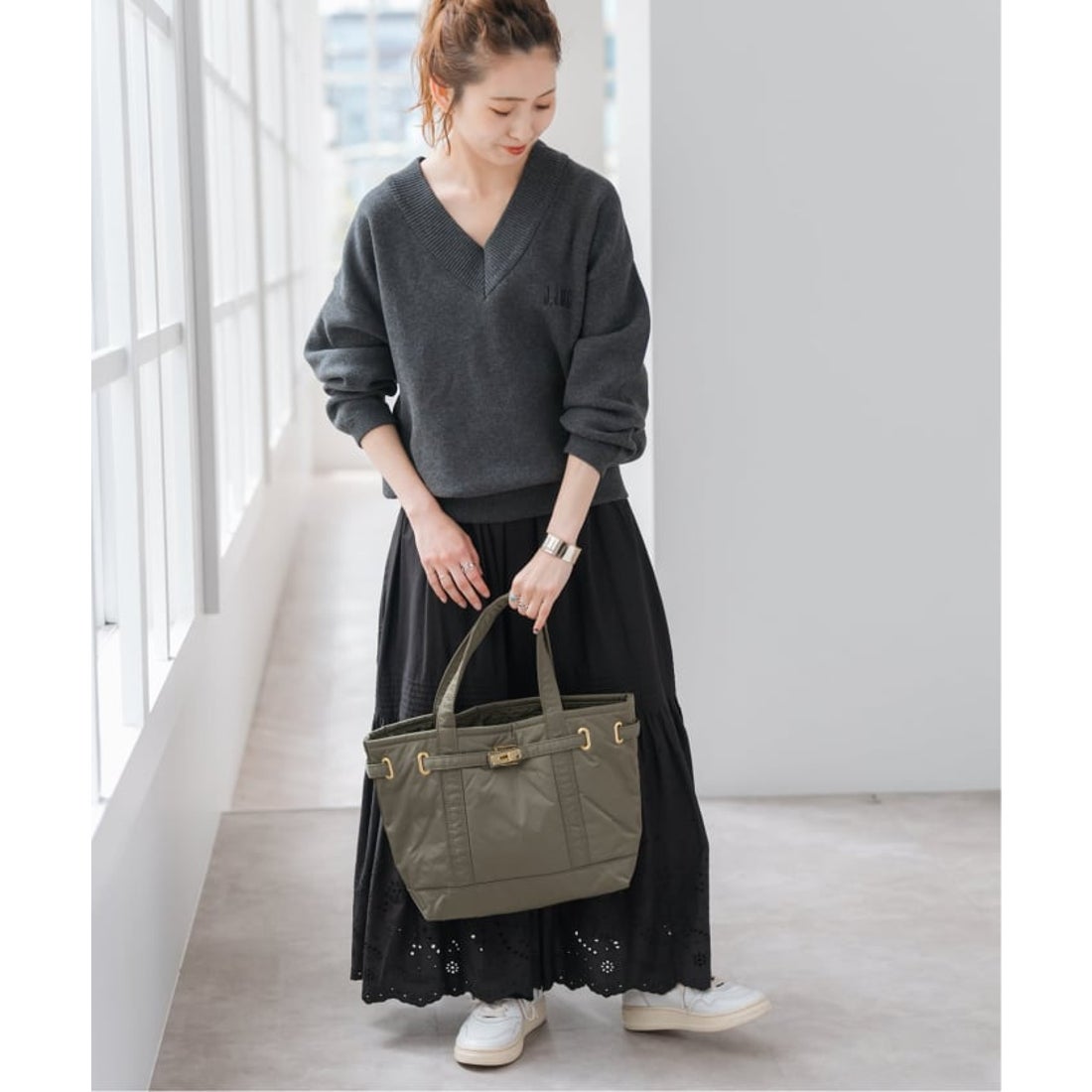 ドゥーズィエムクラス☆SITA PARANTICA CANVAS TOTE BAGシータパラン