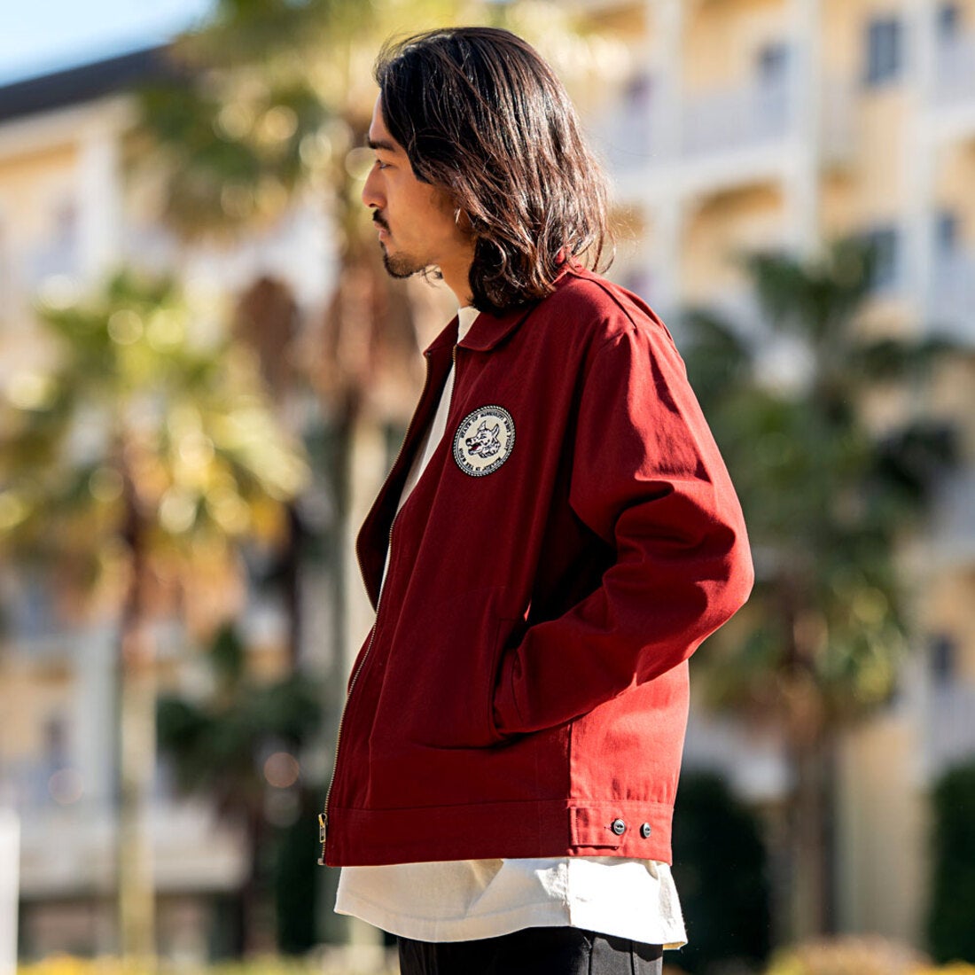 シルバーバレットセレクト SB Select ALCARZA ワッペンジップアップ