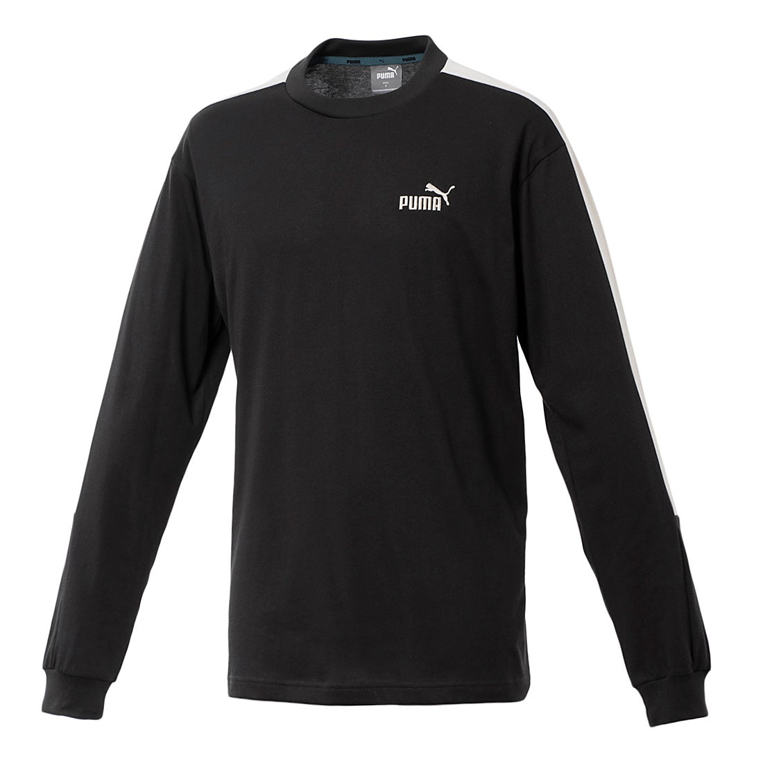 PUMA プーマ CORE HERITAGE MX Tシャツ 長袖(ブラック) 683583 01