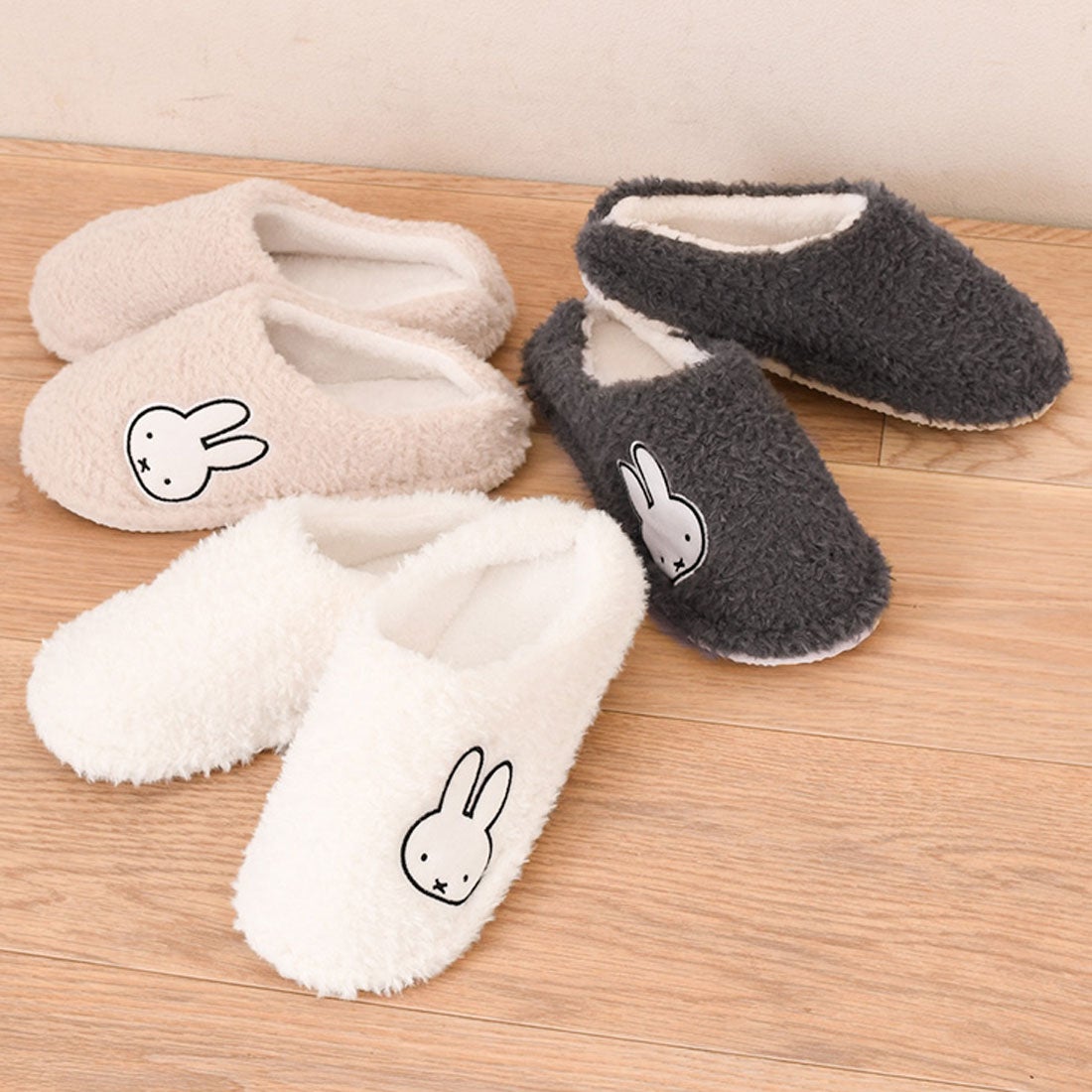 リアルスタイル REAL STYLE スリッパ ミッフィー Miffy 室内 冬 暖かい