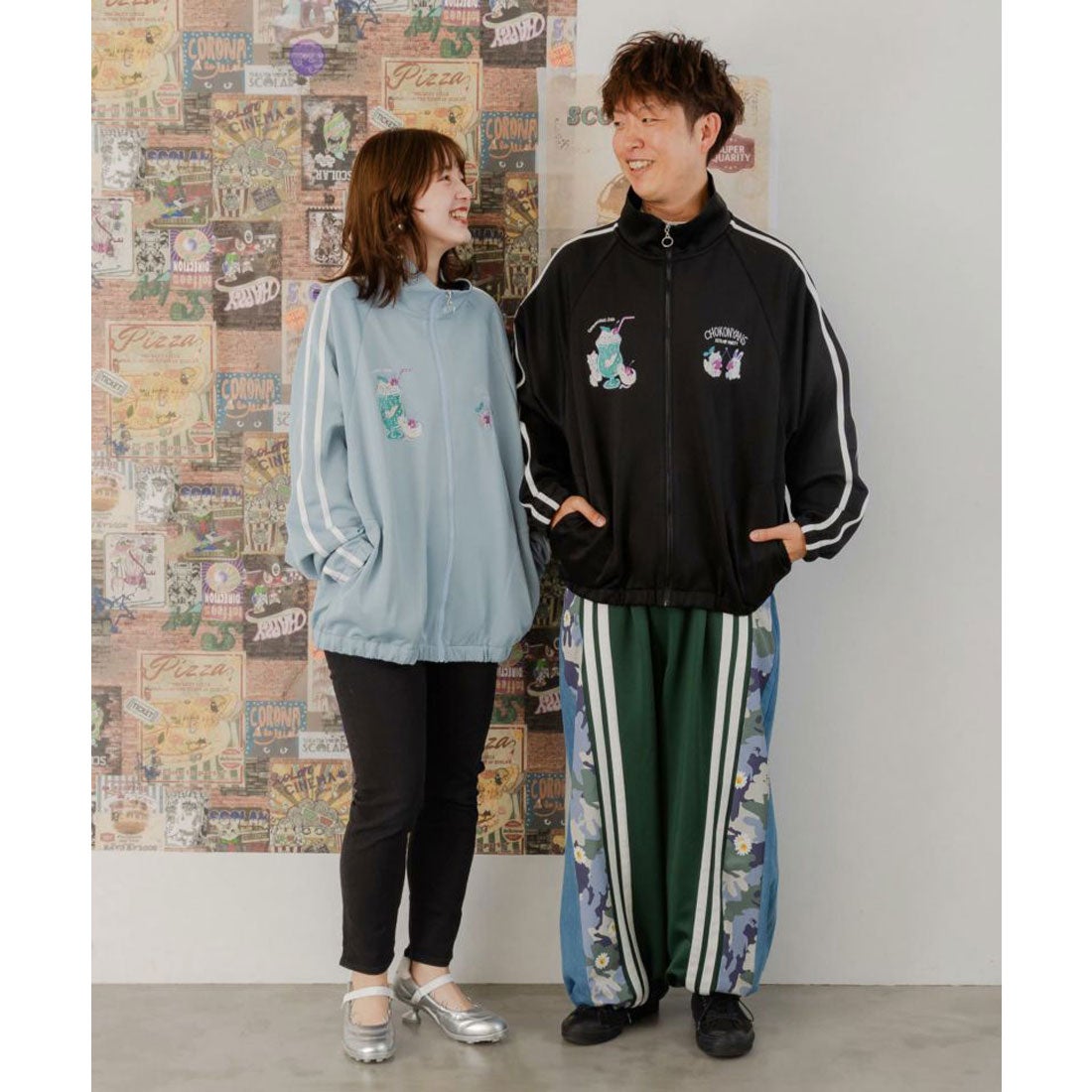 スカラー ScoLar 桜咲千依さんコラボ第4弾 ちょこにゃんず刺繍ジャージ
