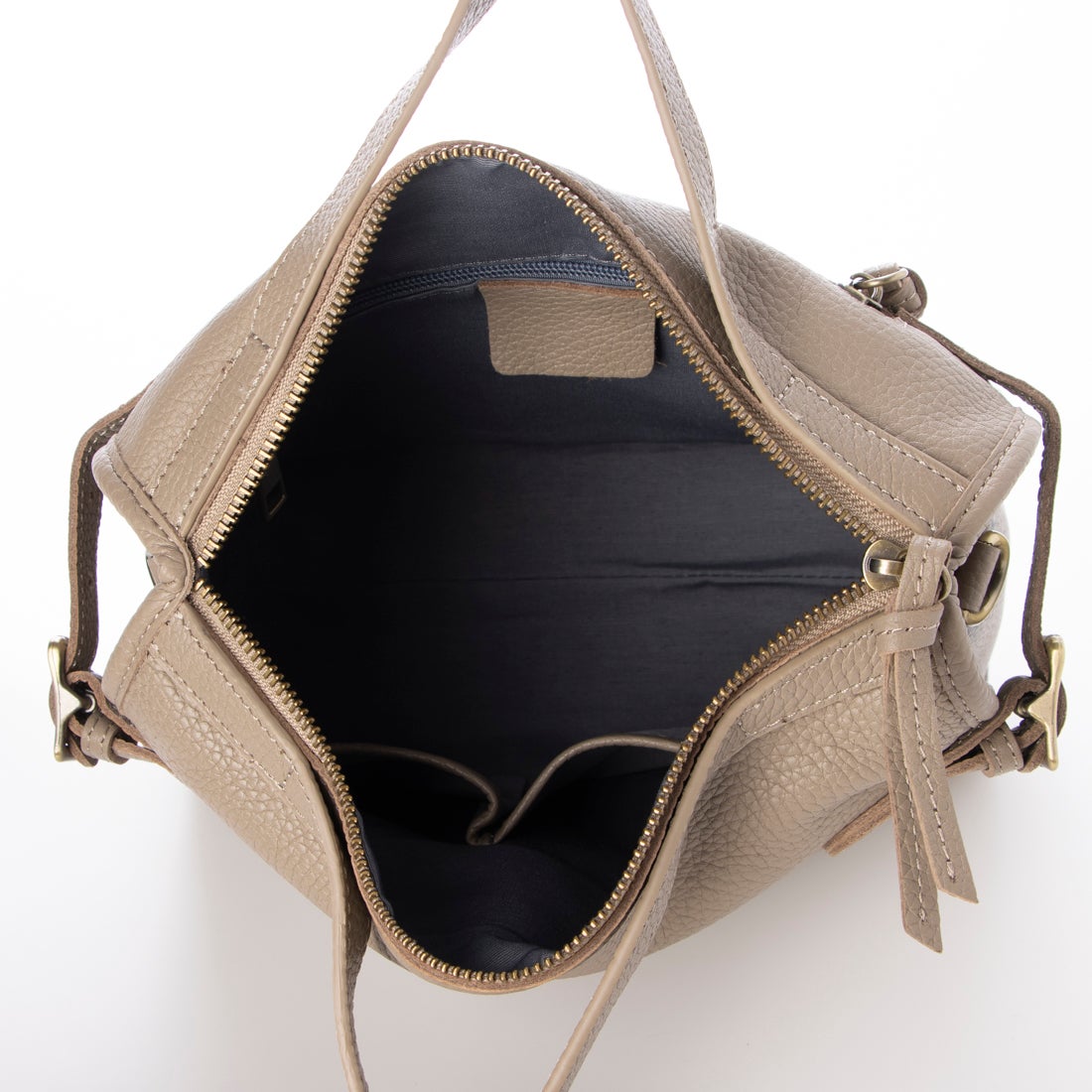 トミエコ Tomieco LEATHER しなやかな本革 2WAYショルダーバッグ