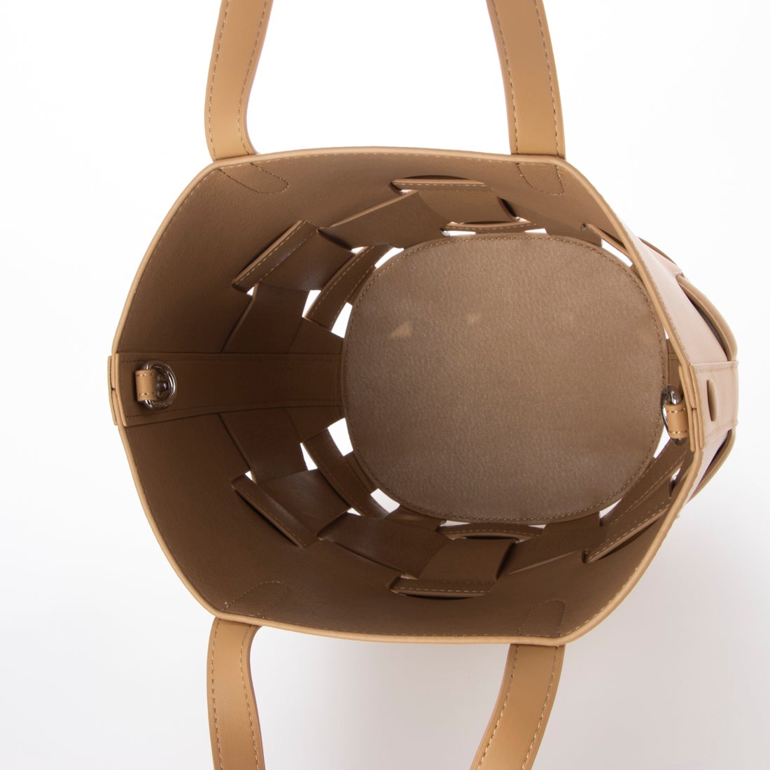 トミエコ Tomieco LEATHER トート/2wayショルダー 編み込みバッグ