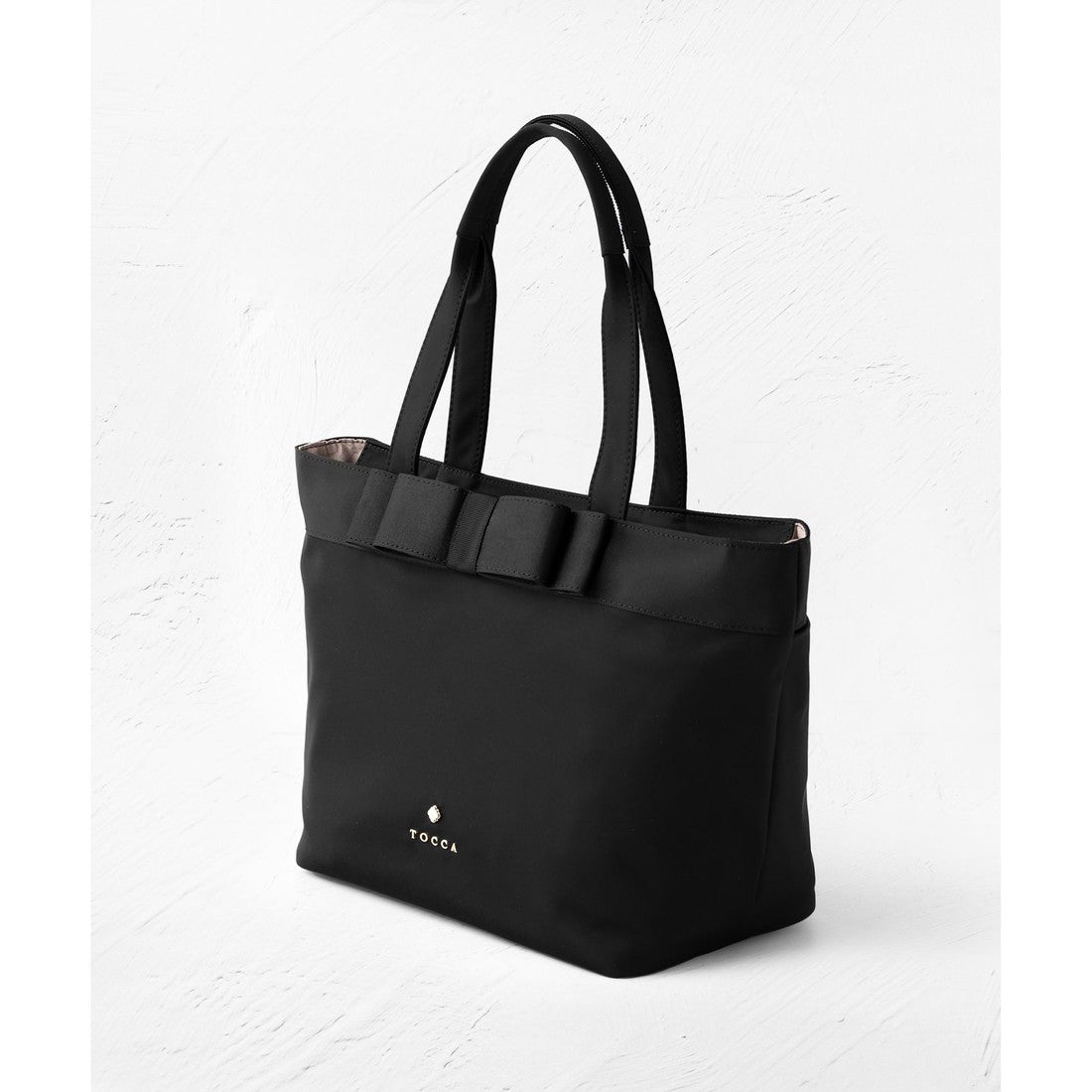 TOCCA 【撥水・A4サイズ対応】RIBBON BRICK A4TOTE トートバッグ