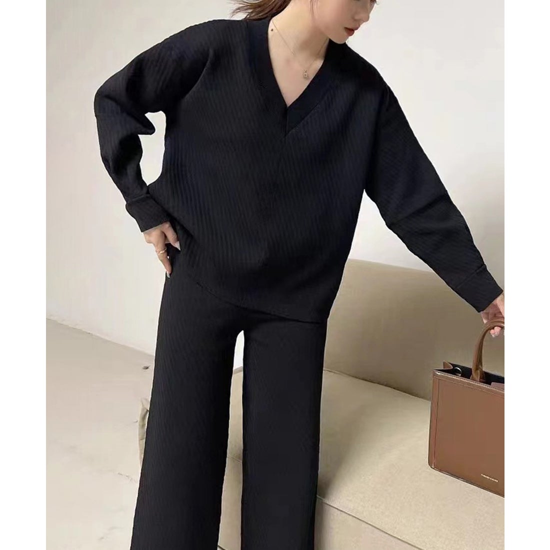 MAISON BREEZE セットアップセブン SETUP7 セットアップ Vネック