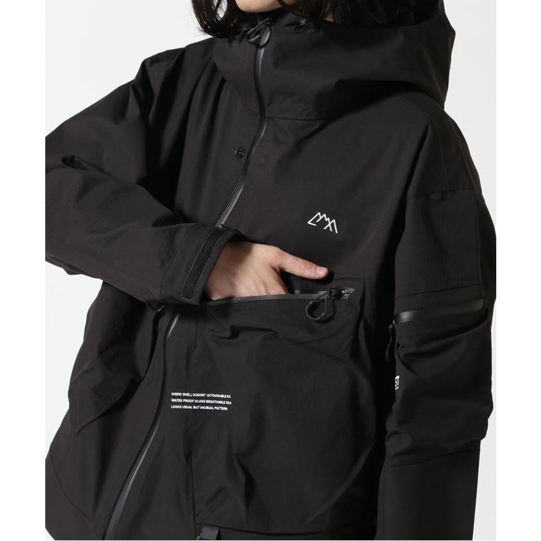ビーバー BEAVER CMF OUTDOOR GARMENT WEIRD SHELL COEXIST （ブラック