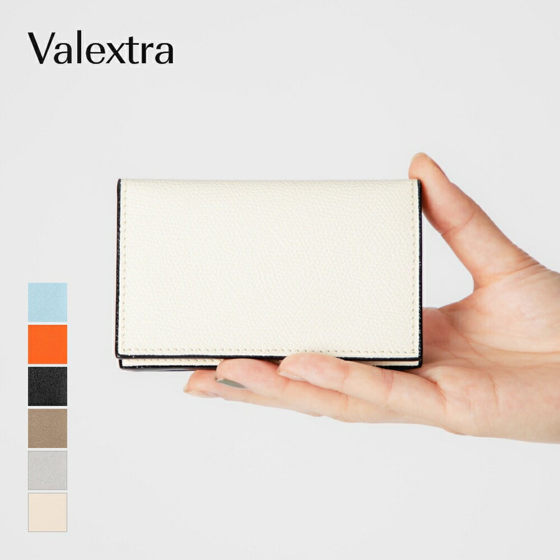 ヴァレクストラ Valextra V8L03 044 名刺入れ BUSINESS CARD HOLDER