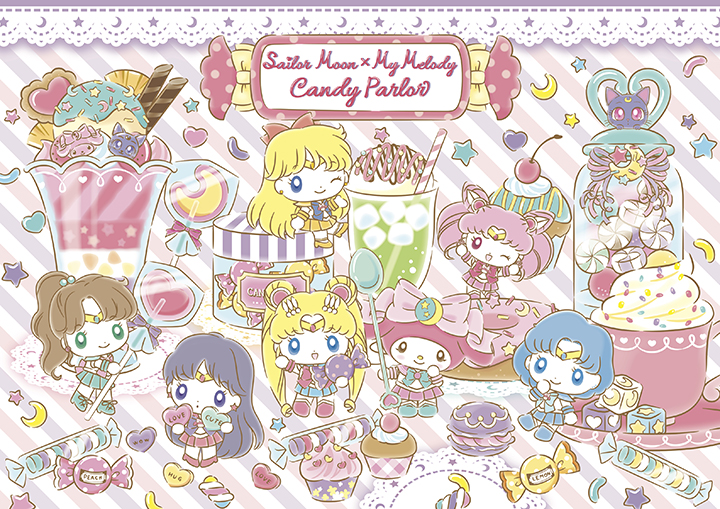 セーラー戦士×マイメロ♡ キャンディカラーなコラボカフェ『美少女戦士