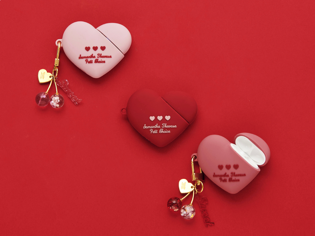 レッドとピンクを基調としたハートモチーフが可愛い♡ サマンサタバサ