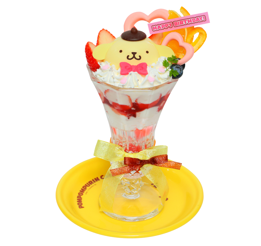 原宿・竹下通りの「ポムポムプリンカフェ」がリニューアル！お誕生日を