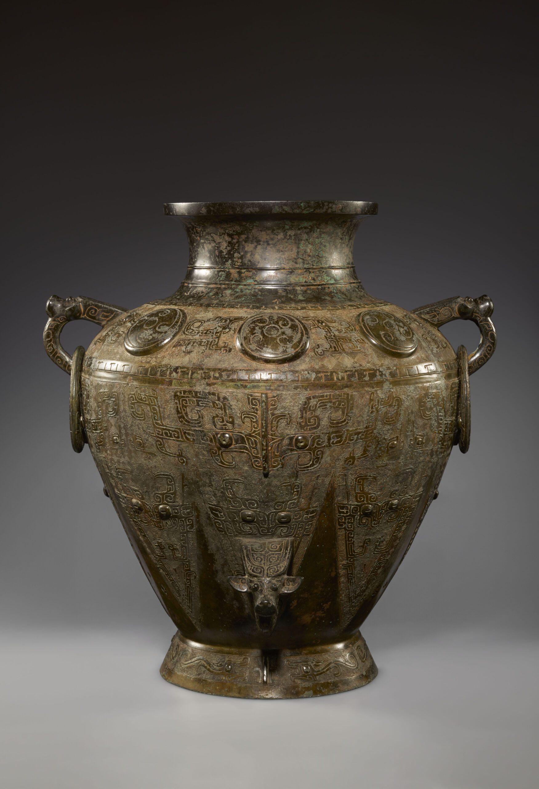 蔵から中国古銭と一緒の箱から出てきた 5体の内の1体　 水牛うし中国古美術土器 水牛に乗る仙童(宋〜元代)