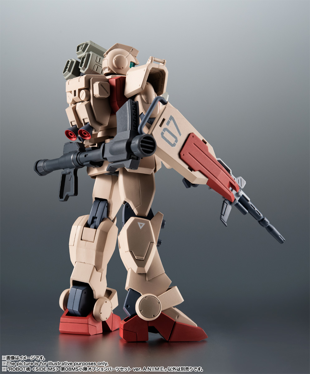 ROBOT魂 ＜SIDE MS＞ 第08MS小隊オプションパーツセット ver