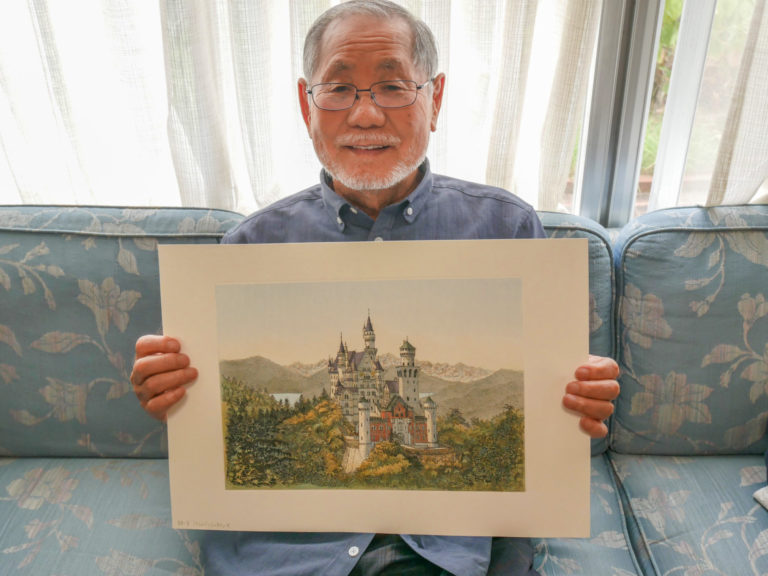 大阪狭山市］泉北の風景を描いた個展 水彩画・銅版画で著名な織田義郎
