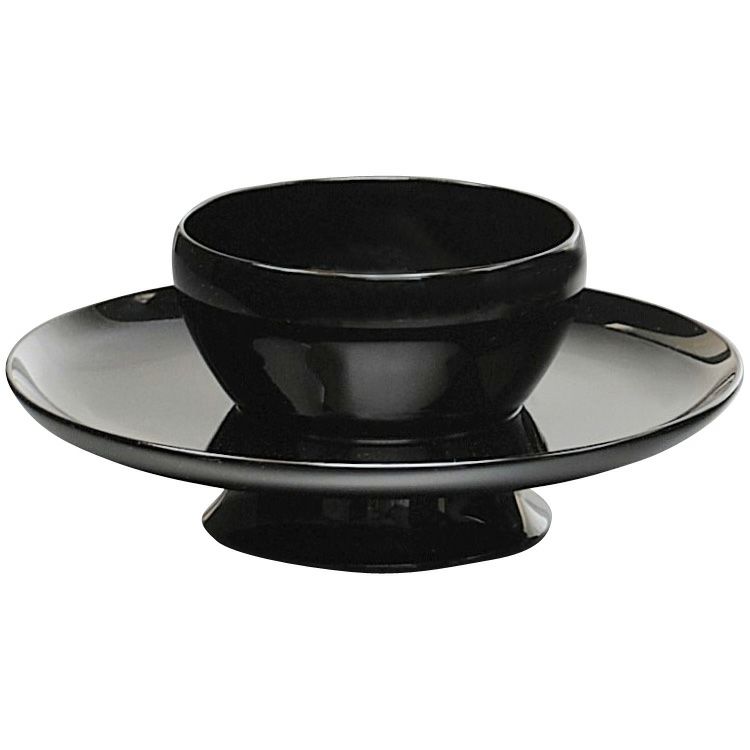 茶道具 天目台（てんもくだい） 天目台 呂色 中村宗悦