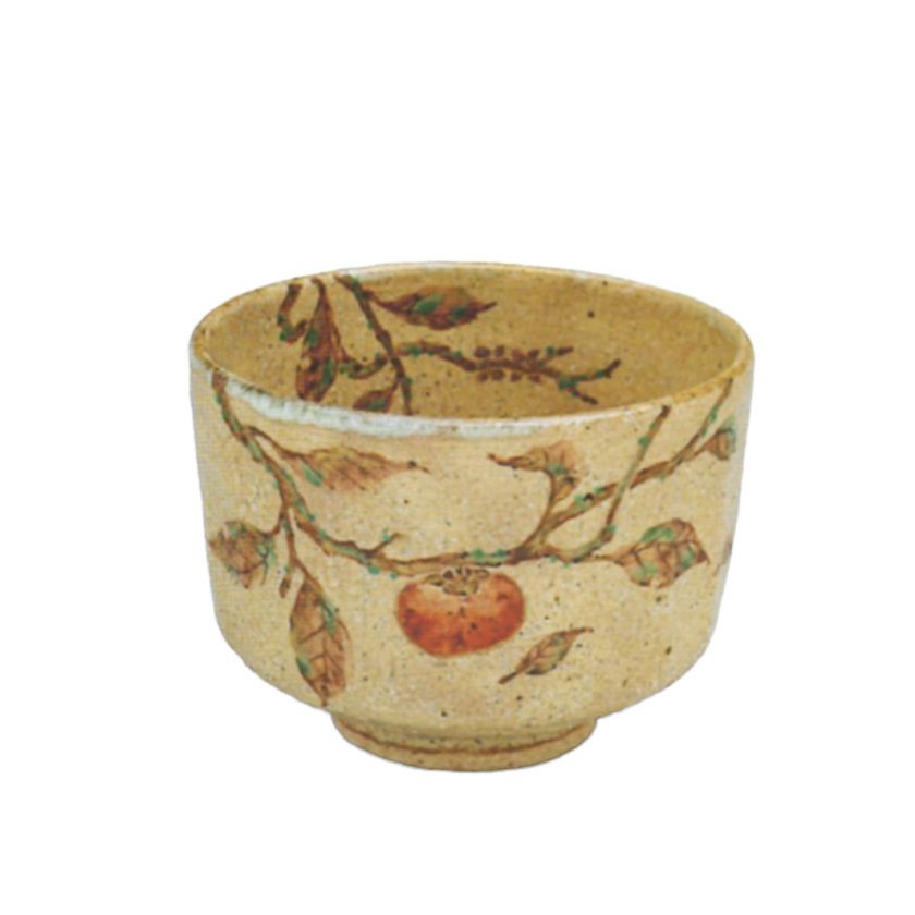 茶道具 抹茶茶碗（まっちゃちゃわん） 灰釉 木守 茶碗 中村 良二