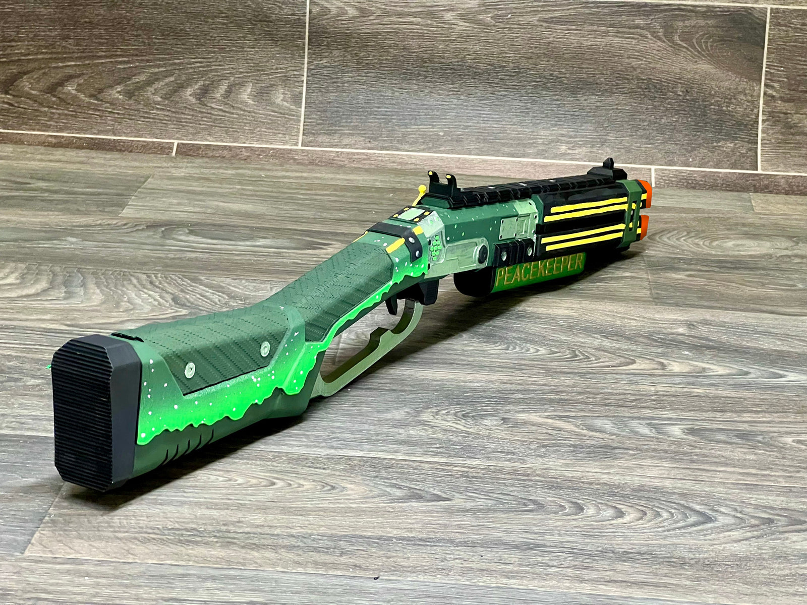 Northern Lights Peacekeeper Shotgun Battle Royale 3D Printed Prop