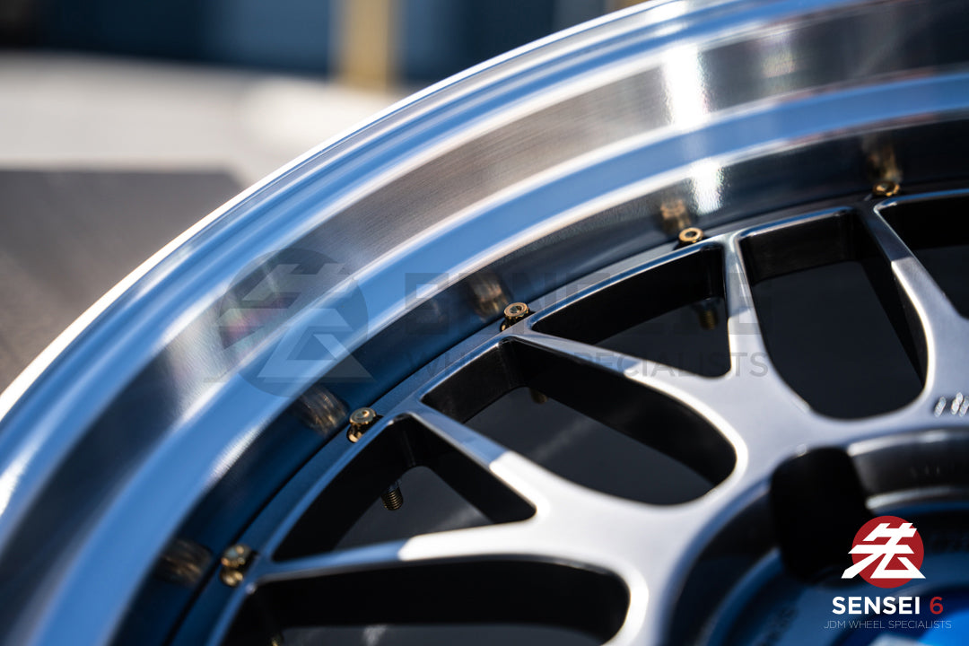 BBS LM / 19x9.5 +22, 19x11 +37 / 5x120 / Diamond Black – Sensei 6