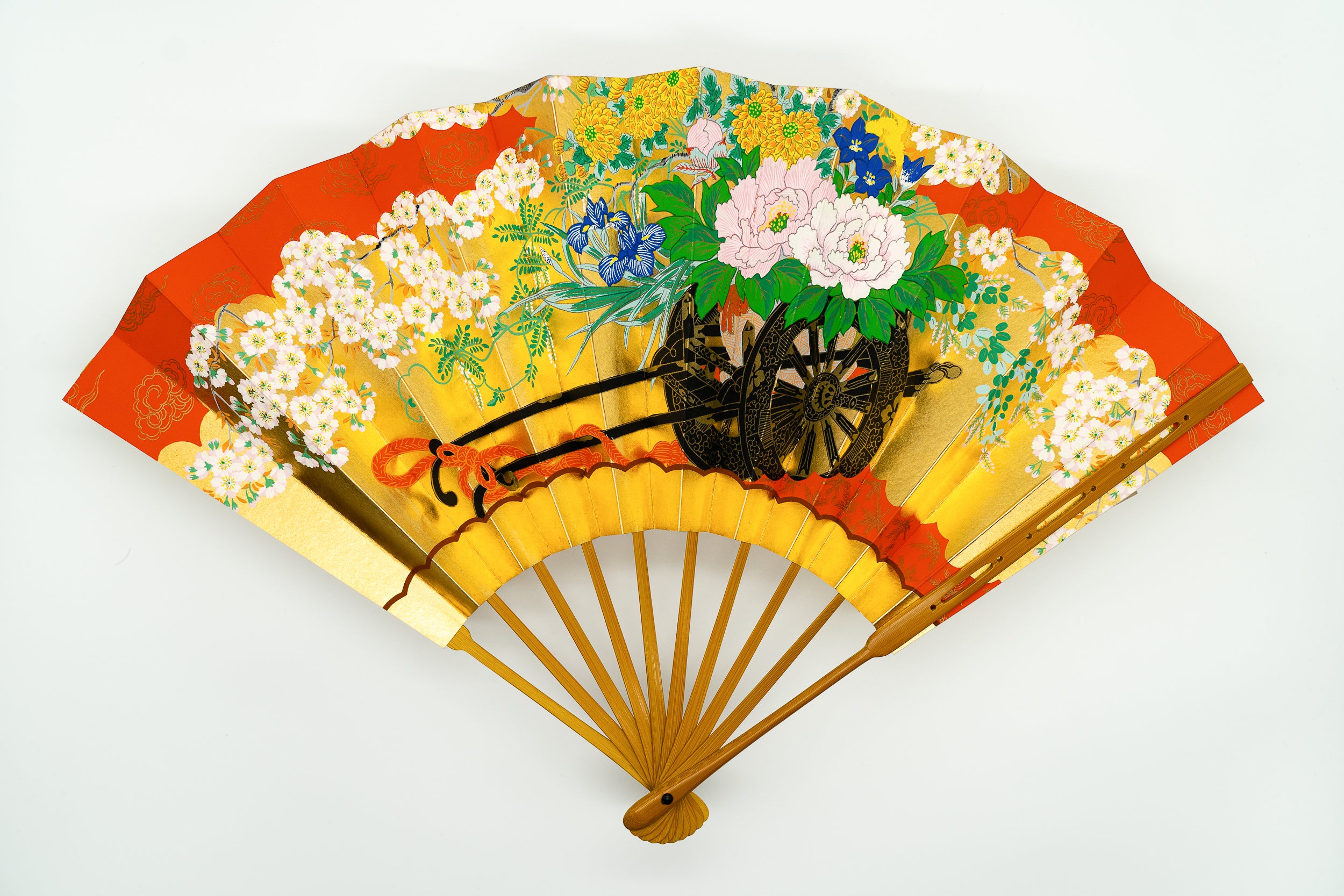 花車／桜 仕舞扇 – SENSUP