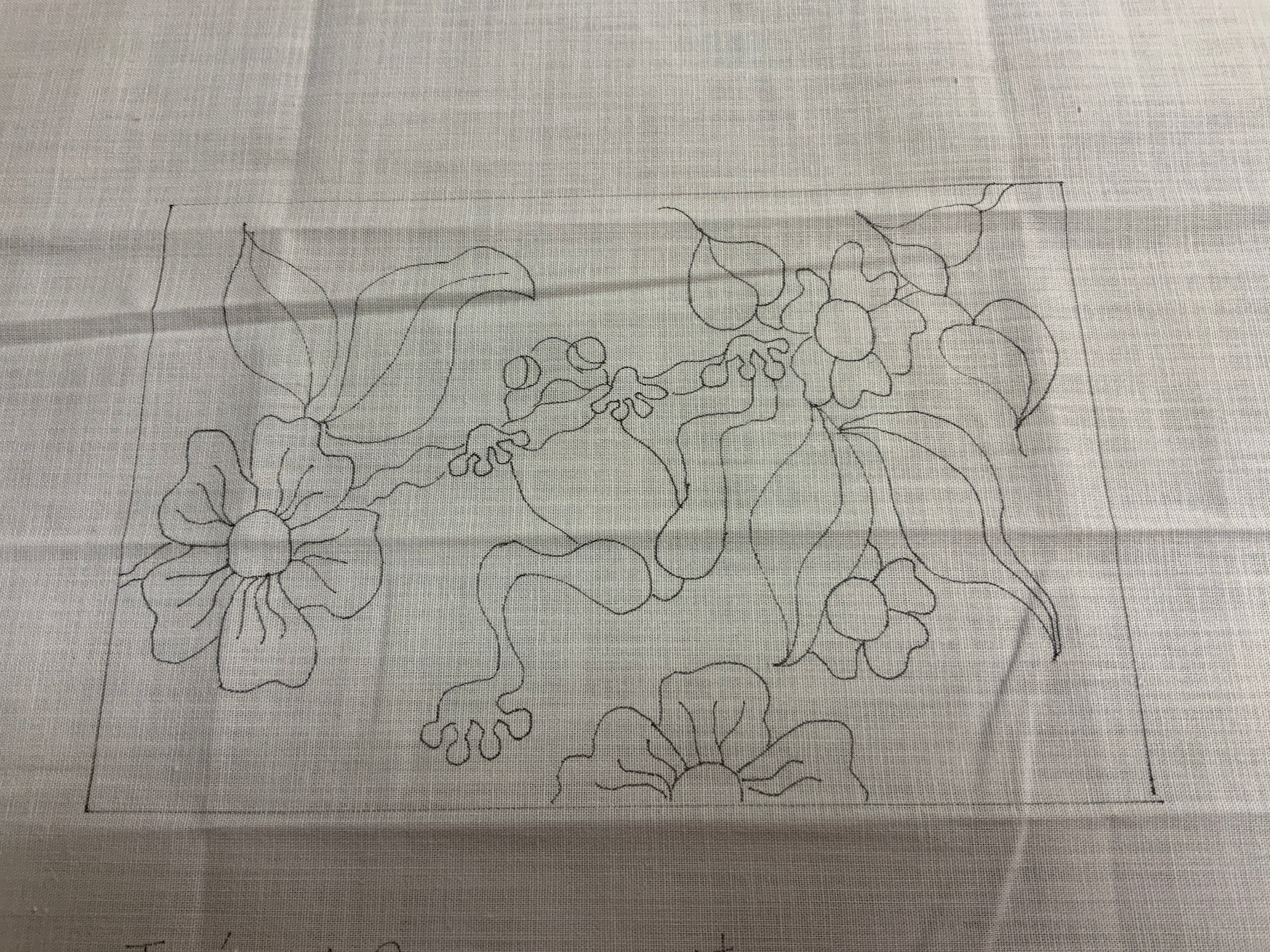 SRH Mini Punch Needle Pattern Jose' 6x9 – Searsport Rug Hooking