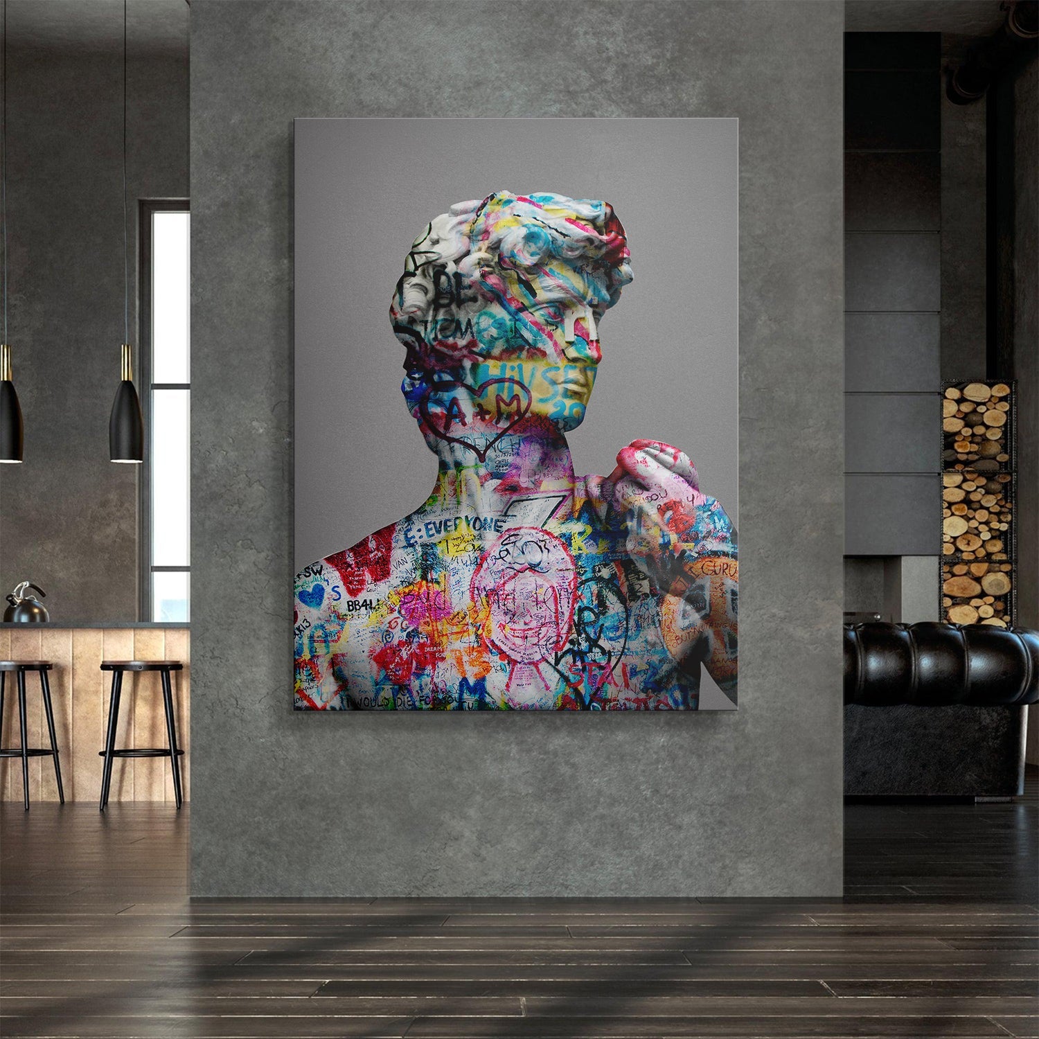 David Vandal | Graffiti Canvas Art | Seembols