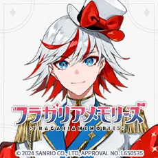 フラガリアメモリーズ 星型缶バッジ“RED BOUQUET”｜プライズ・くじ