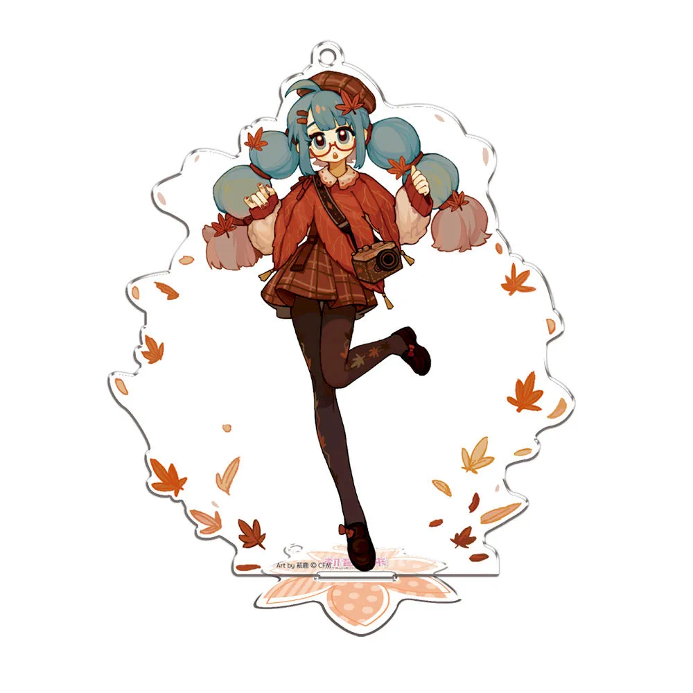 グッズ]初音ミク 秋旅行 アクリルスタンドキーチェーン（菘鹿 Ver