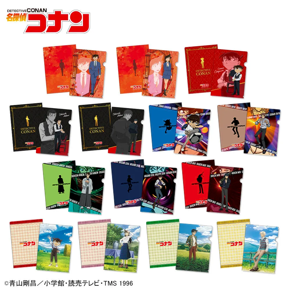 グッズ]名探偵コナン ビジュアルアートクリアファイル Vol.2｜プライズ