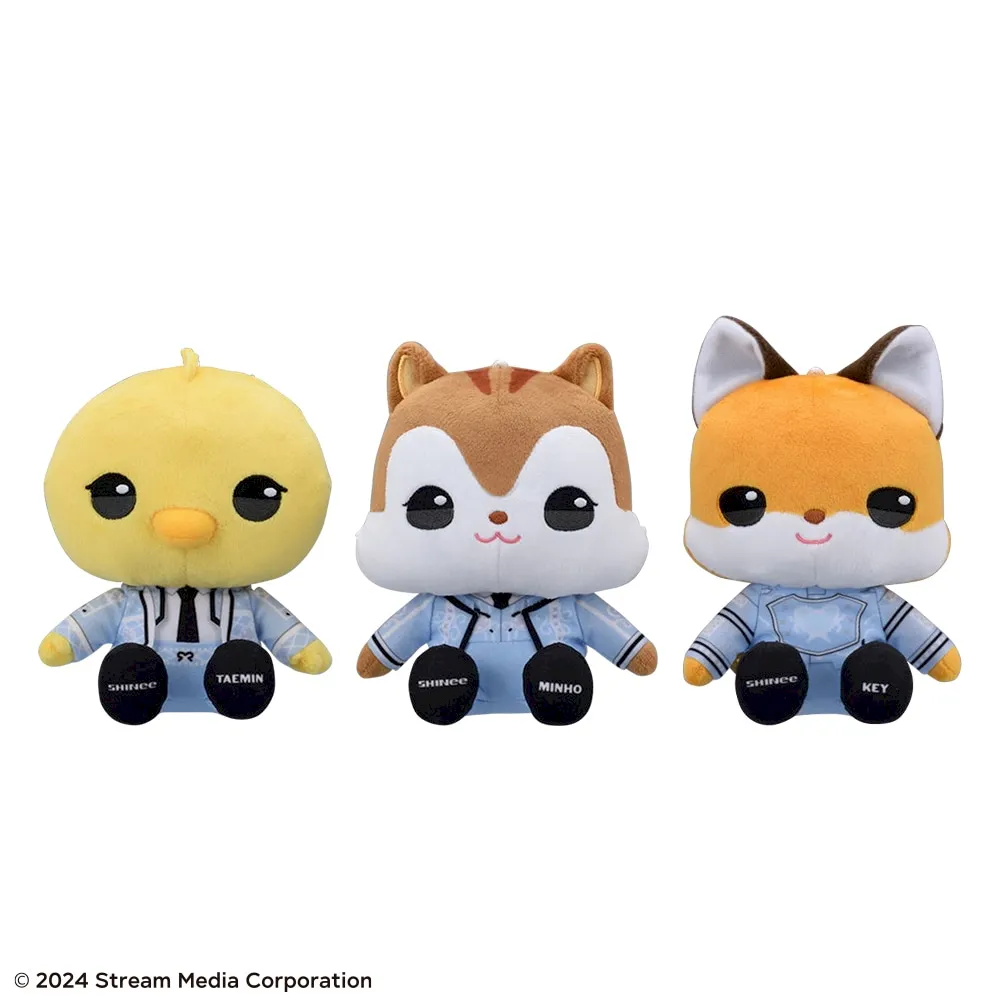 SHINee ANIMAL COORDY ちょこんとおすわり ぬいぐるみVer.2｜プライズ