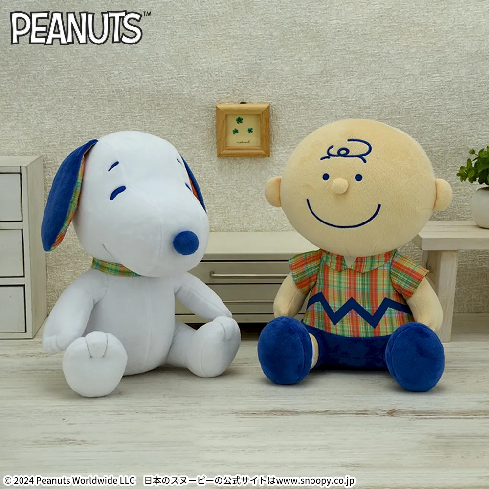 SNOOPY™ Lぬいぐるみ サマーチェック｜プライズ・くじ・グッズ情報なら