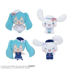 初音ミク×シナモロール ぬいぐるみ ～マリンスタイル～｜プライズ