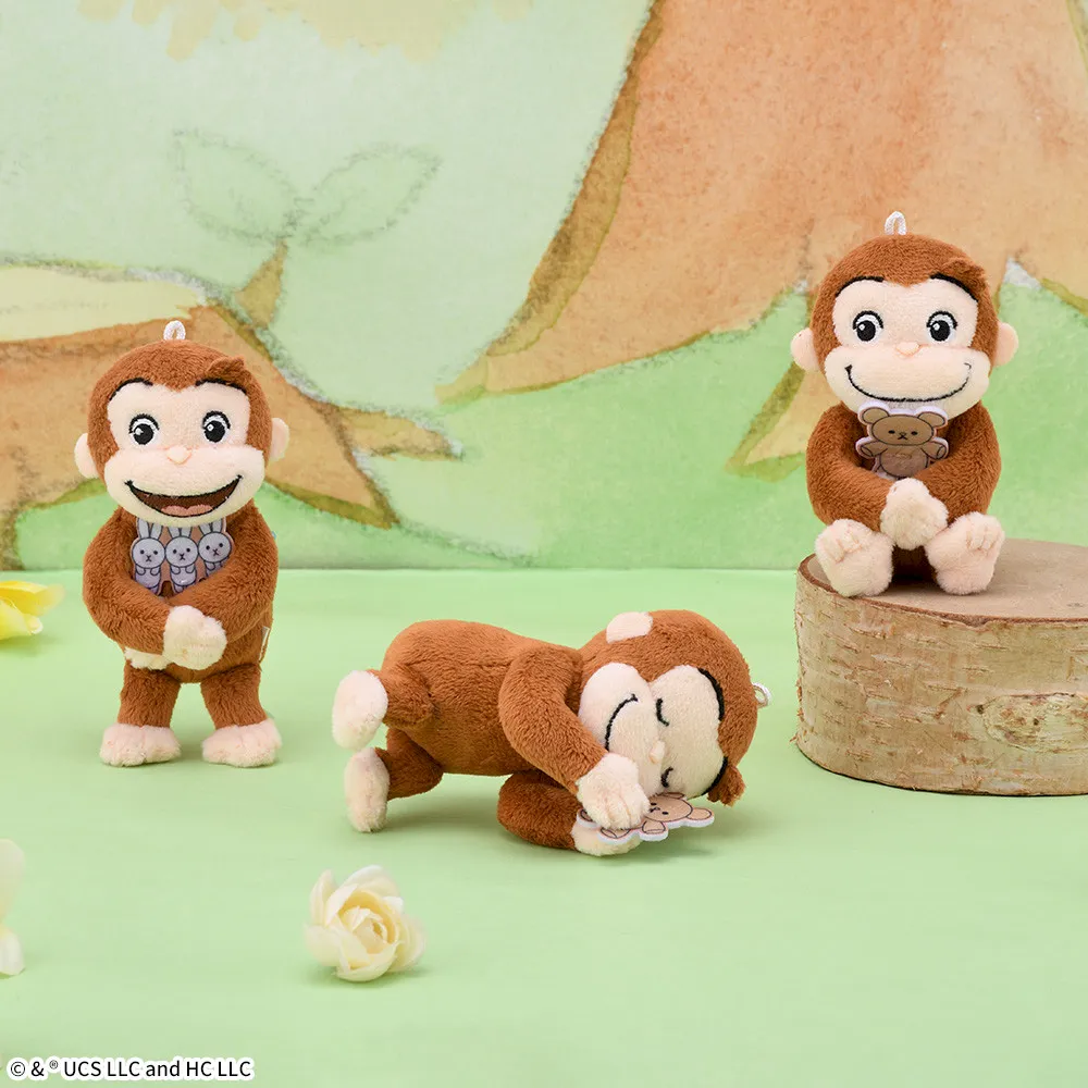 おさるのジョージ マスコット だっこ｜プライズ・くじ・グッズ情報なら