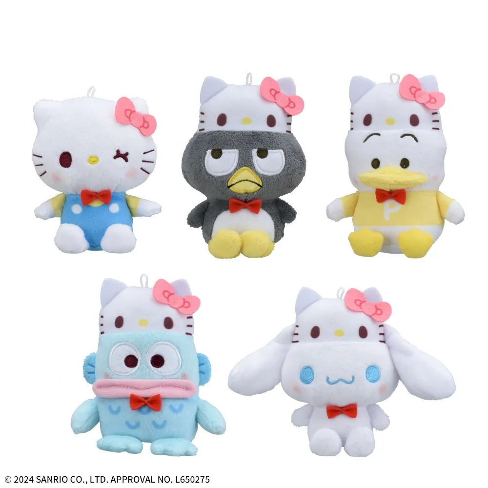 ゆるかわ サンリオキャラクターズ マスコット ハローキティ50周年Ver