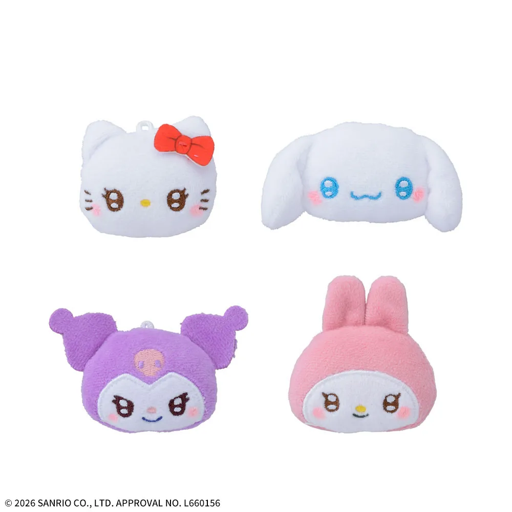 ゆるかわ サンリオキャラクターズ プチフェイスマスコット｜プライズ