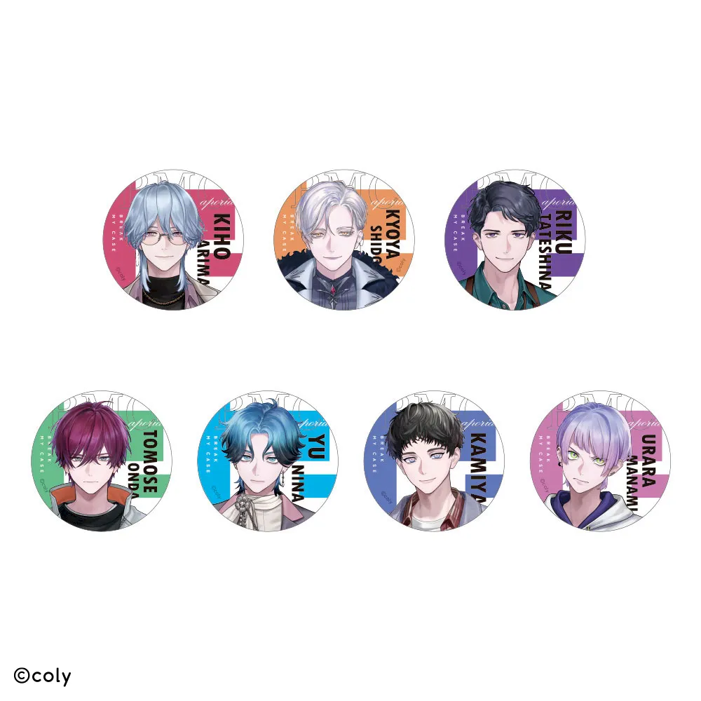 ブレイクマイケース』 缶バッジ～交渉部&特務部～Vol.2｜プライズ