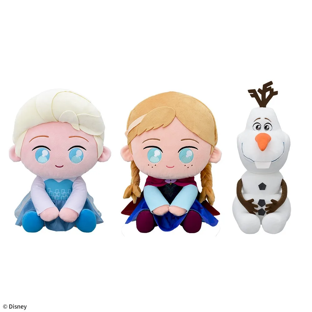 エルサ&アナ&オラフ うるりぃみぃ ぬいぐるみ｜プライズ・くじ・グッズ