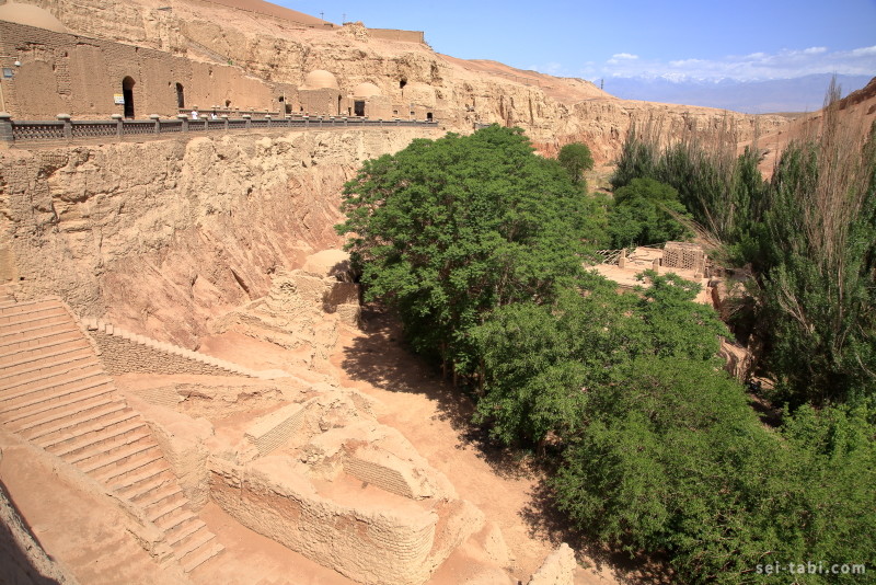 トルファンの仏教画廊 ベゼクリク千仏洞【シルクロード旅行記 ＃22