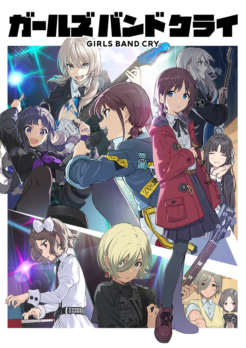 インタビュー】話題のバンドアニメ『ガールズバンドクライ』初のライブ