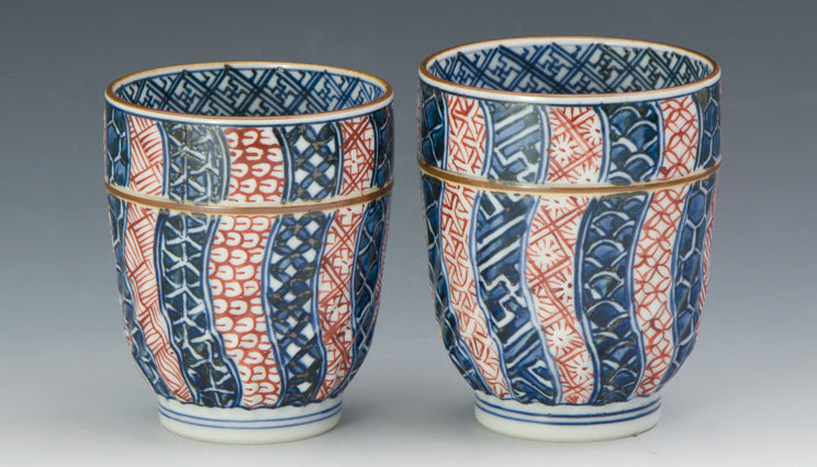 京焼・清水焼 大丸北峰（初代）作 祥瑞手 水指No2 青華松竹梅図 無傷