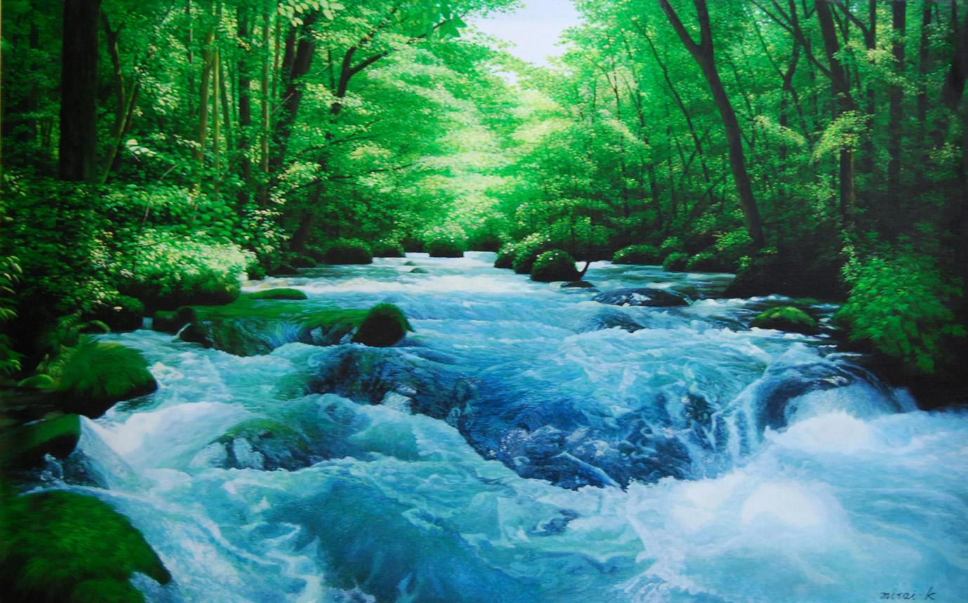 燦光清流（奥入瀬） | ｜正光画廊