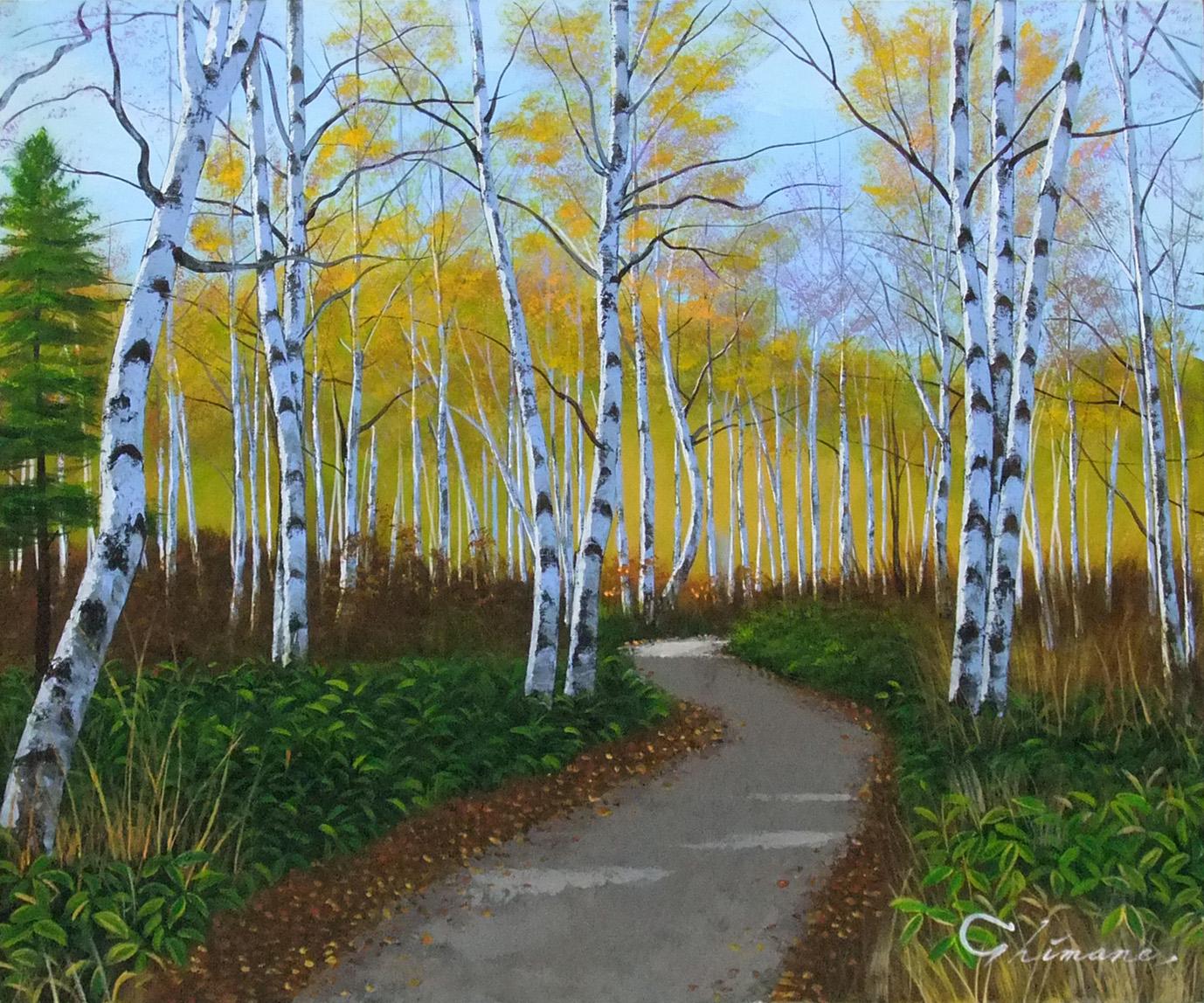 秋の白樺林 | ｜正光画廊