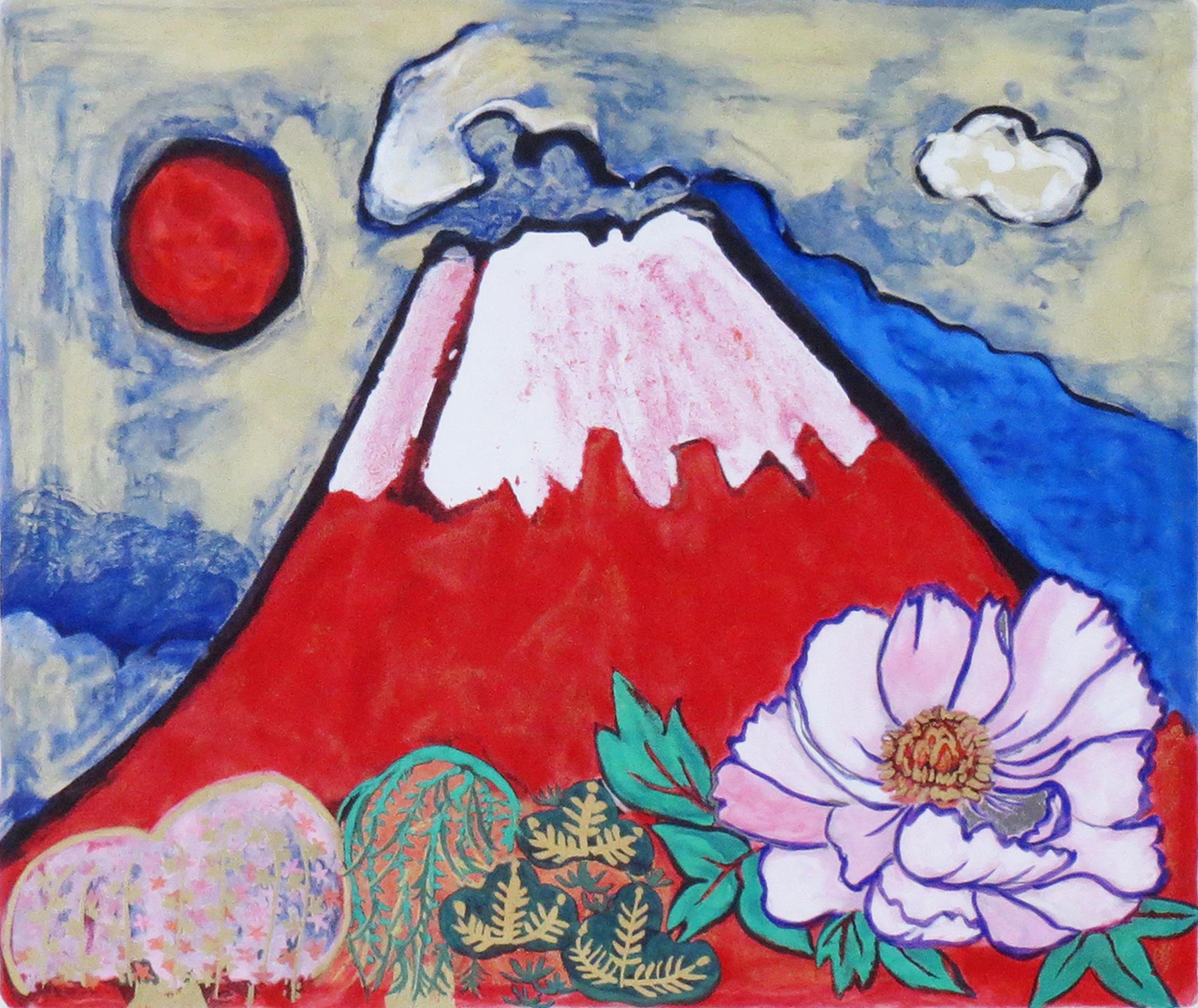 花咲く目出度き赤富士 | ｜正光画廊