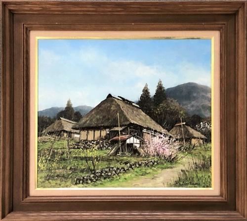 油彩画10号 「会津春候」 | ｜正光画廊