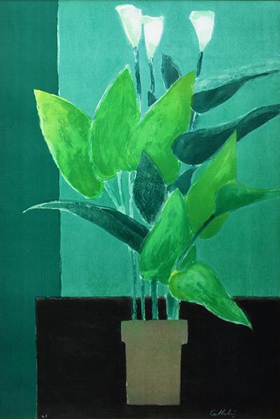 ヴィクトリア調の花瓶とレモンのある静物 | ｜正光画廊