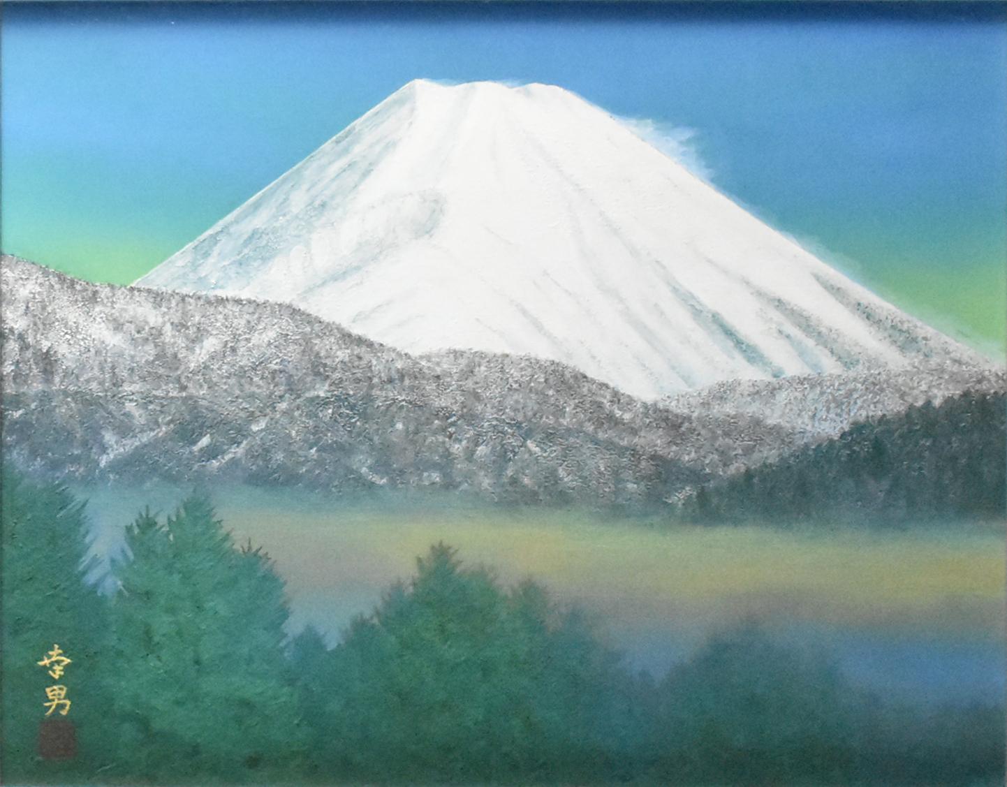 日本画6号 「富士山遠望」 | ｜正光画廊