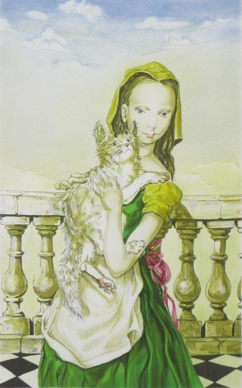 ボネを被った少女」 | ｜正光画廊